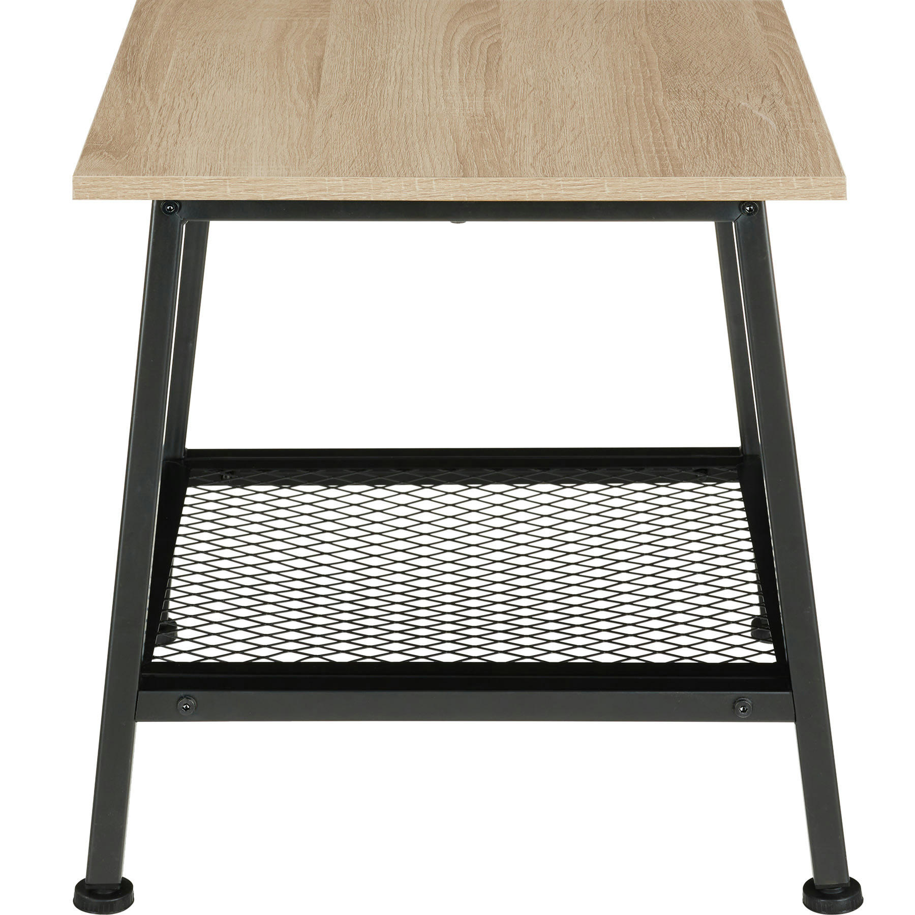 - Table d'appoint Style industriel Bois clair industriel, Chêne Sonoma