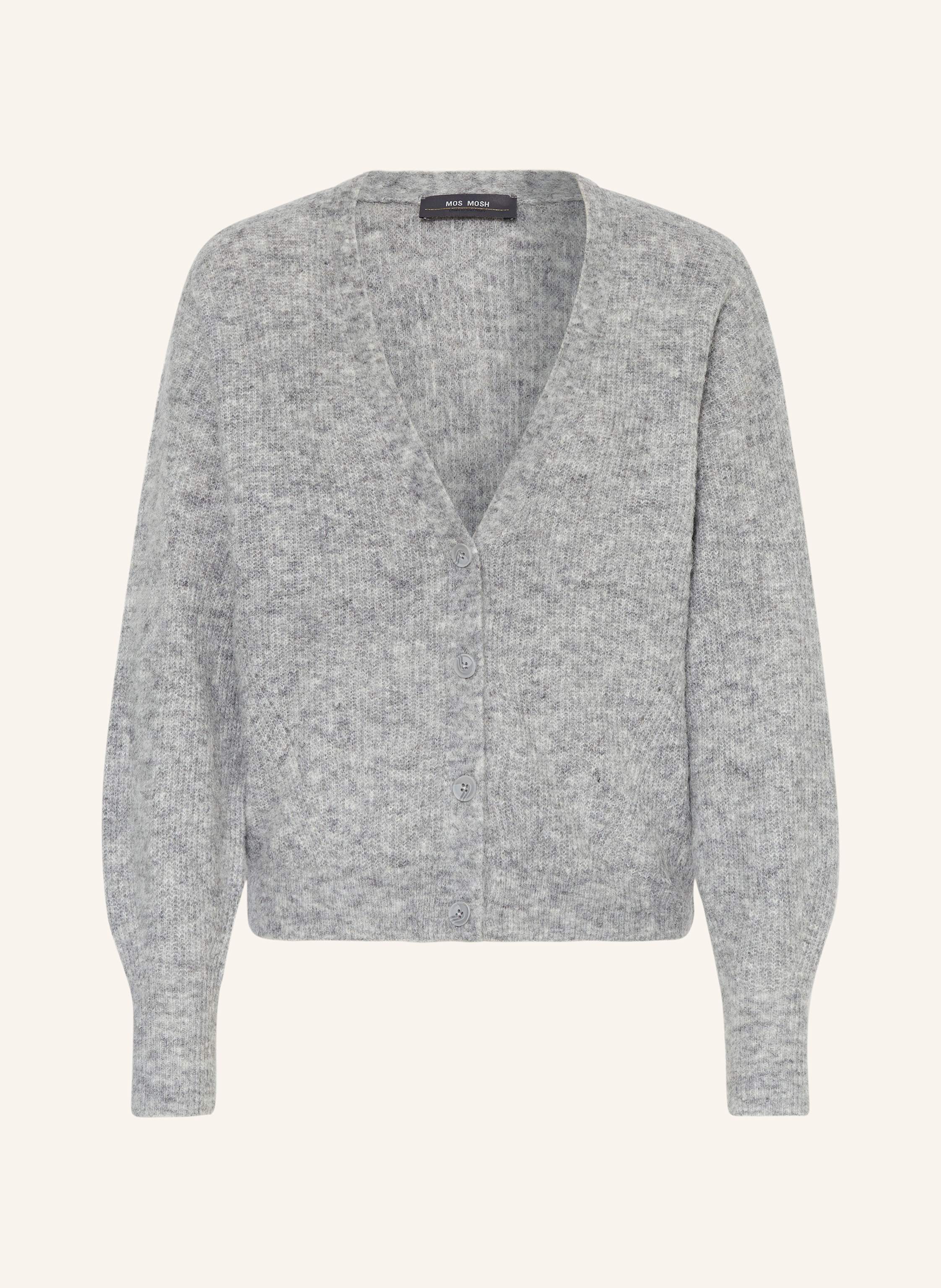 MOS MOSH Oversized-Strickjacke THORA mit Alpaka