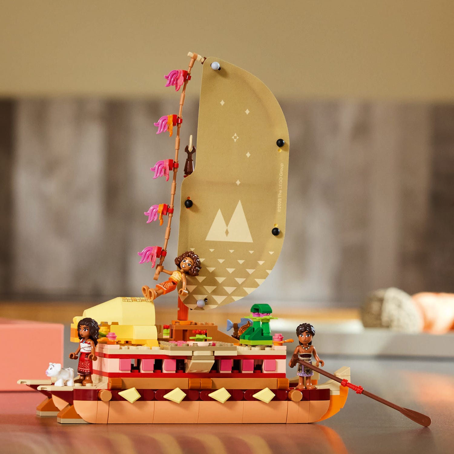 La canoa di Vaiana Lego Disney