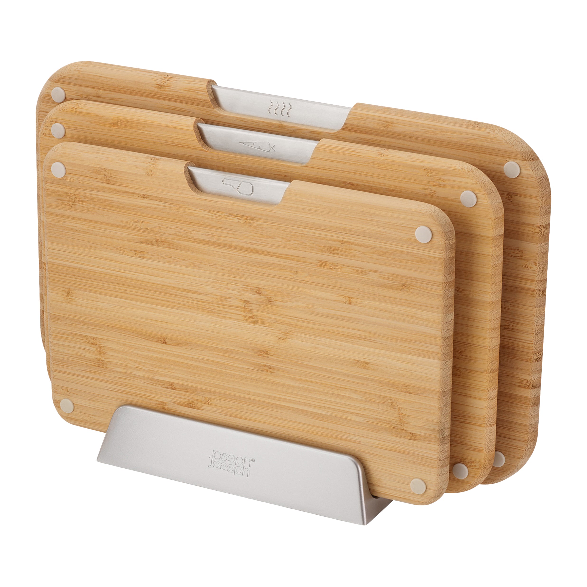 Joseph Joseph Nest Snijplanken - Set van 3 - Bamboo
