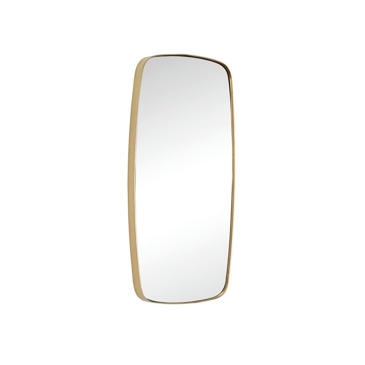 RETRO - Miroir mural avec cadre en laiton H59