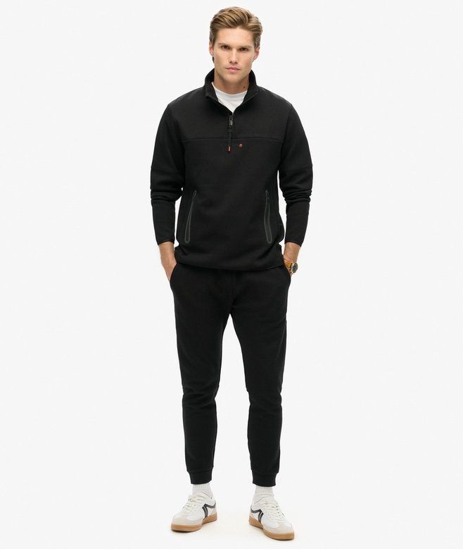 Tech Logo Loose Half Zip