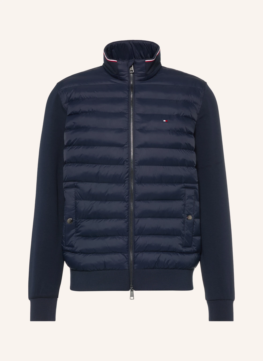TOMMY HILFIGER Steppjacke im Materialmix
