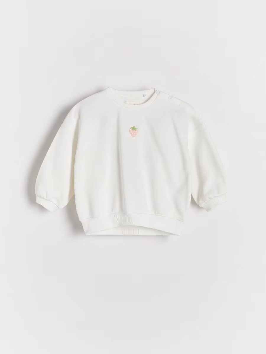 Sweatshirt With Embroidery Detailing