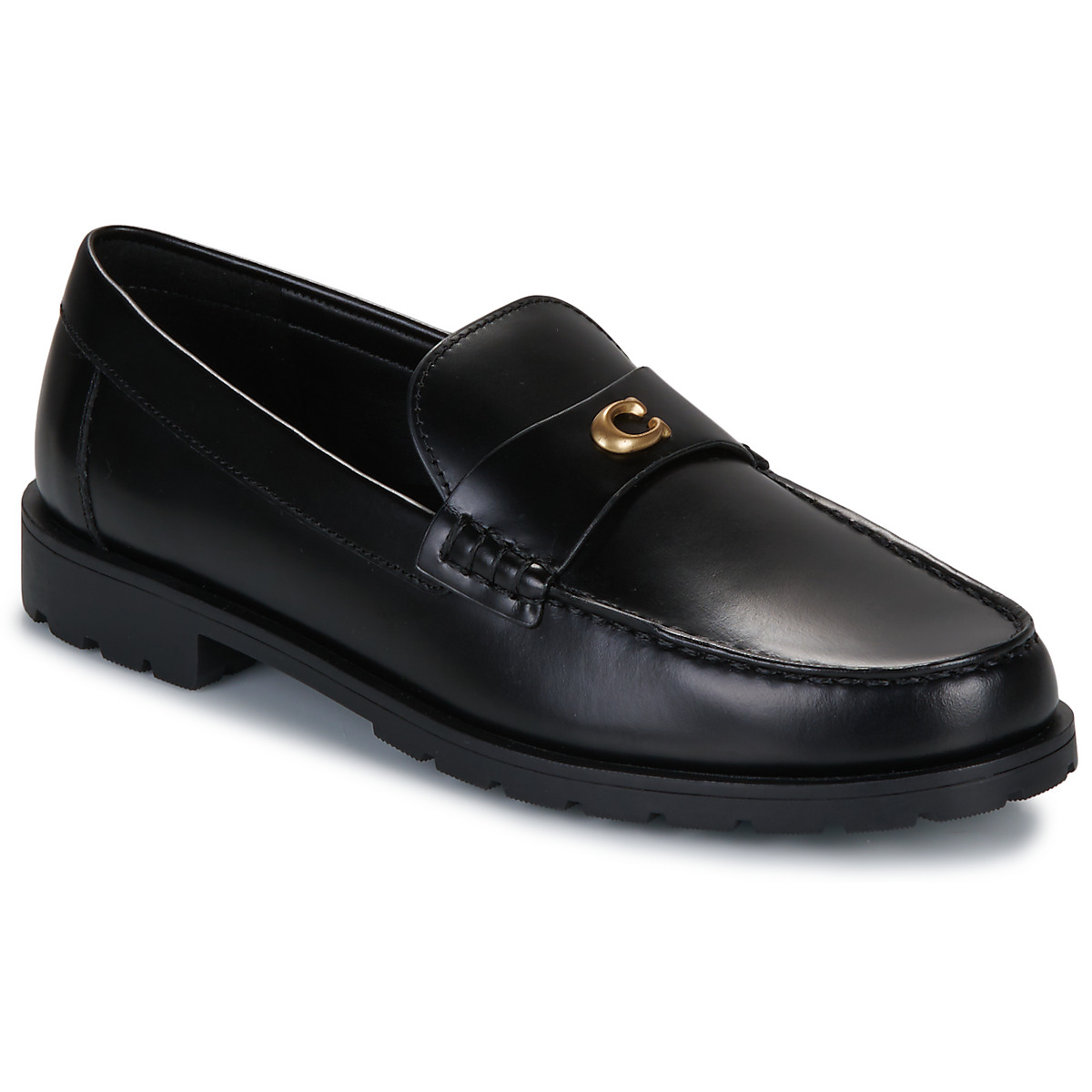 Coach - JOCELYN LEATHER LOAFER - Black