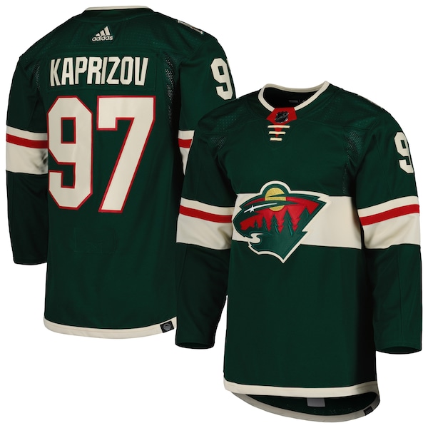 Kirill Kaprizov Minnesota Wild adidas Home Primegreen Authentic Player Jersey - Green
