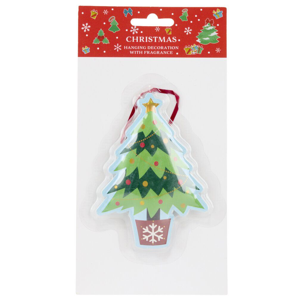 Décoration parfumée à suspendre de No&euml;l (4 modèles)