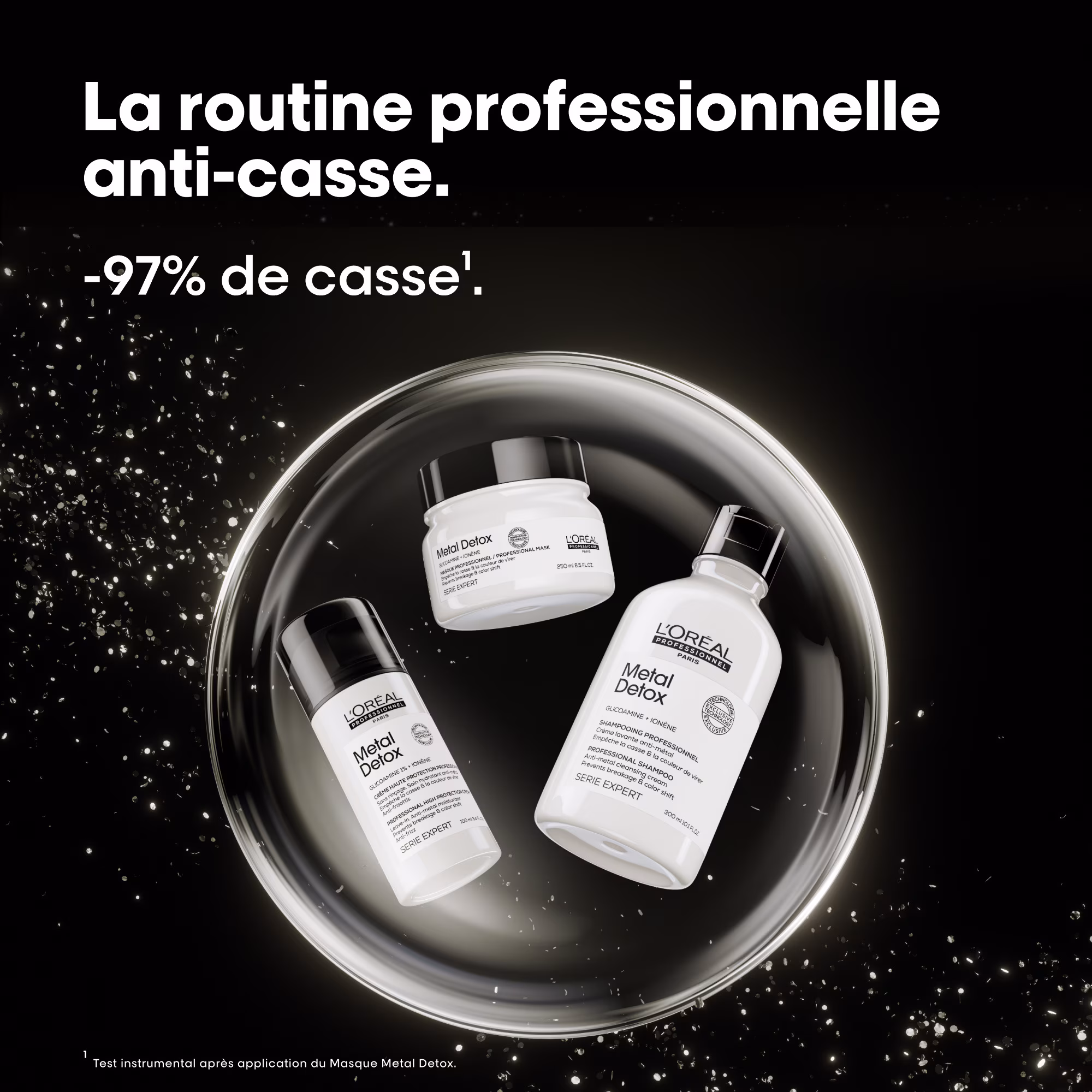 SERIE EXPERT METAL DETOXCoffret - shampoing + masque + huile