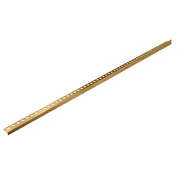 Balneo Barre de pente de sol droite pour receveur 170 cm doré INOX Acier inoxydable