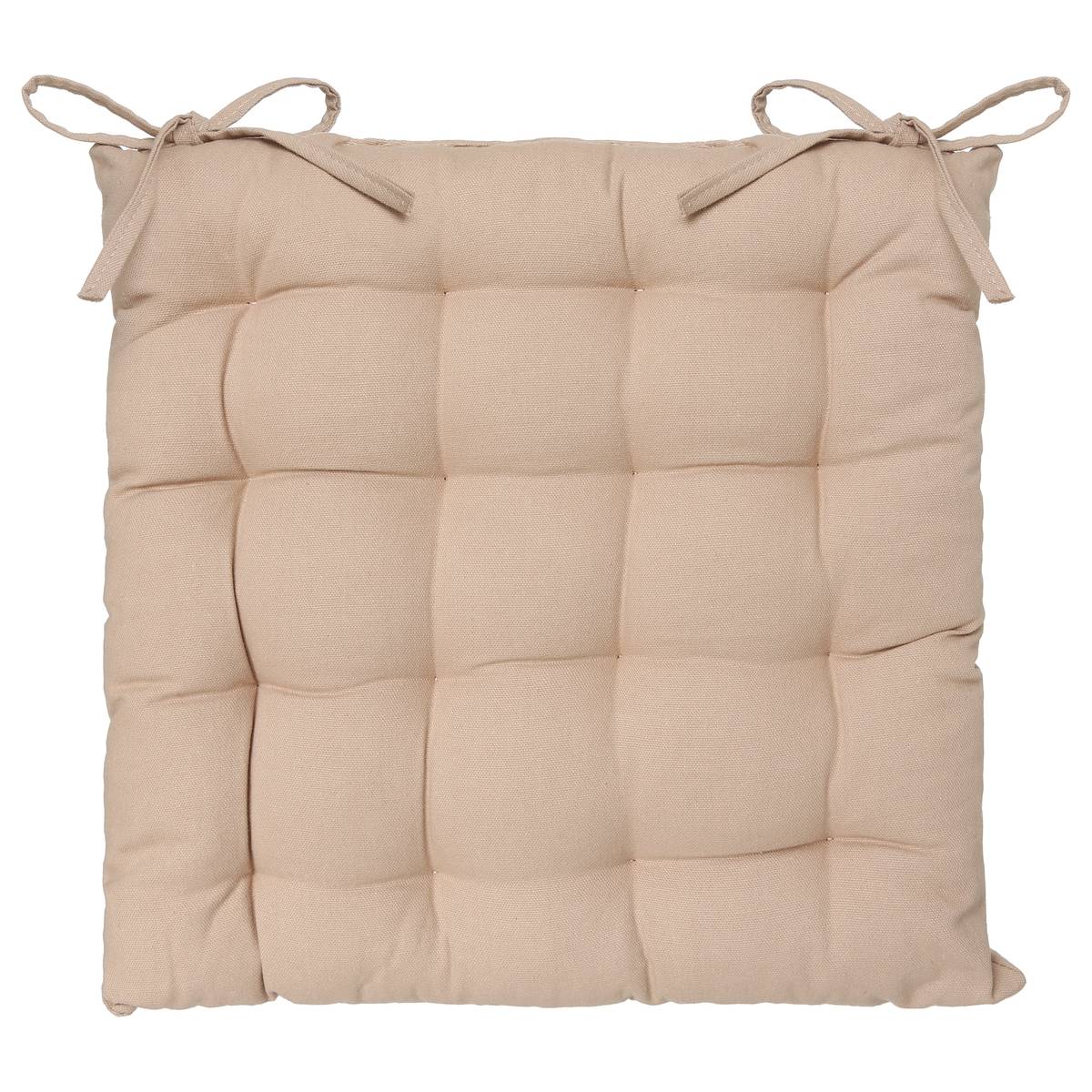 Chair cover Beige, 38x38 cm