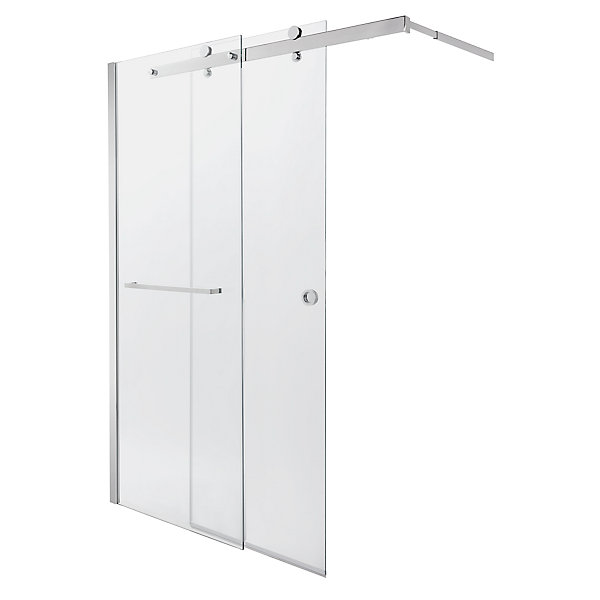 Paroi de douche à l'italienne coulissante GoodHome Naya transparent 117,5 - 120 cm