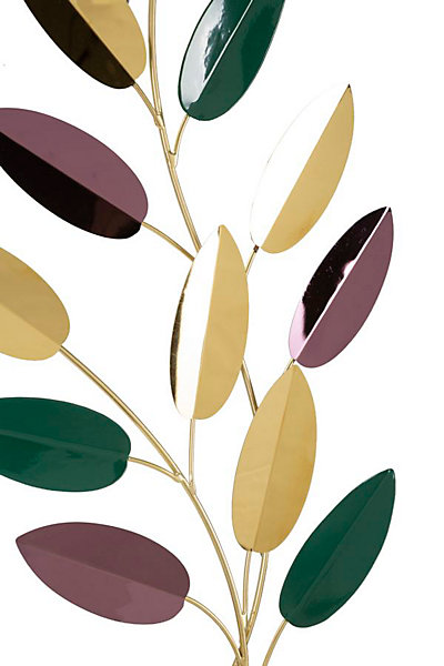 Panneau décoratif en feuilles 3D cm 31x1,9x61