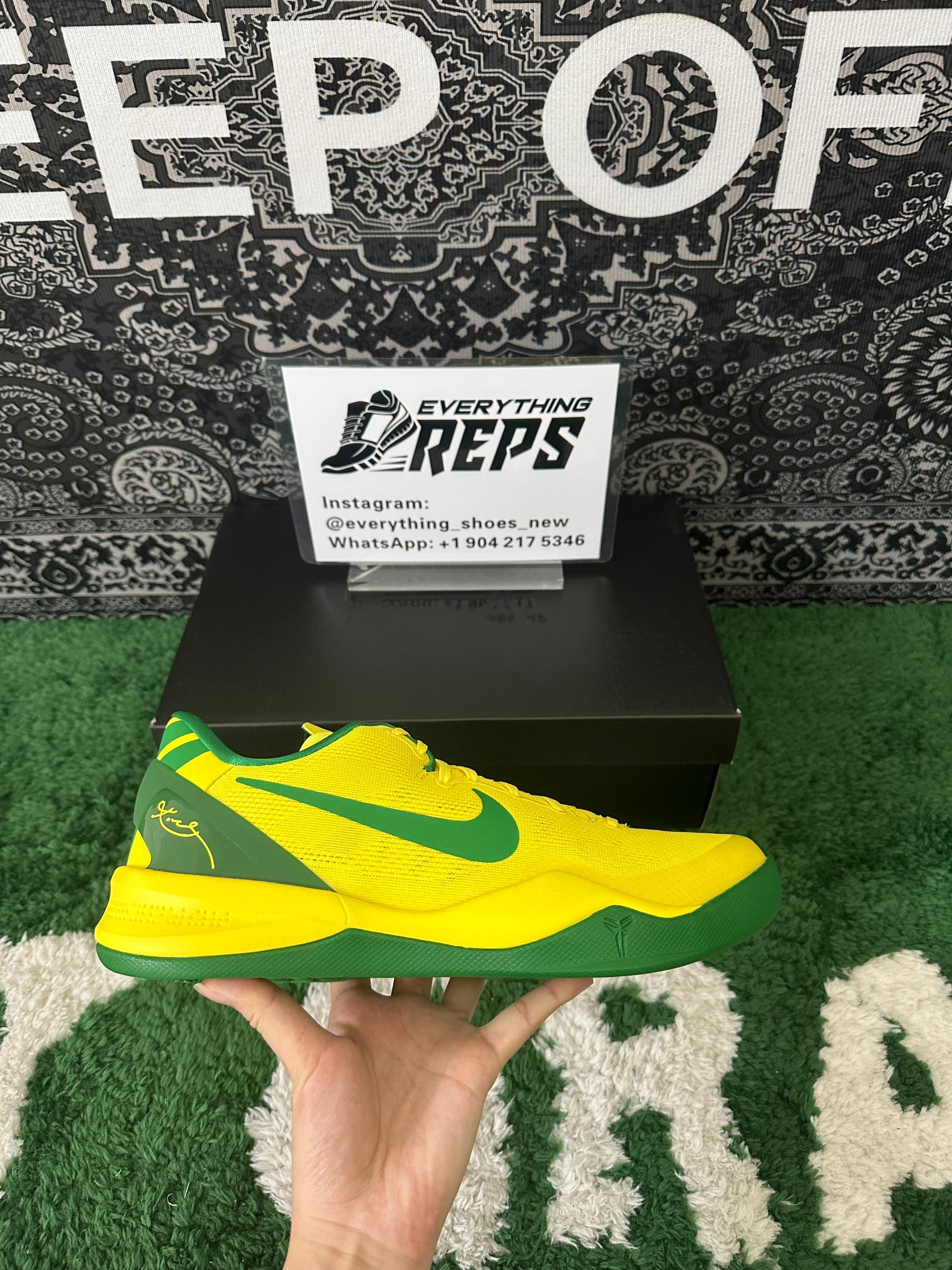 Nike Kobe 8 “OREGON DUCKS” PE PACK
