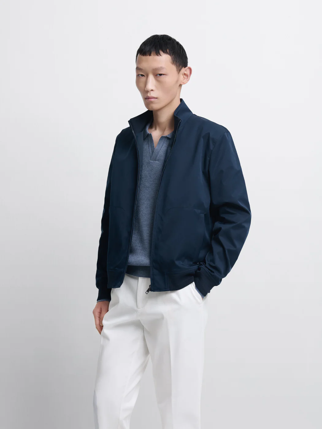 Blouson col montant