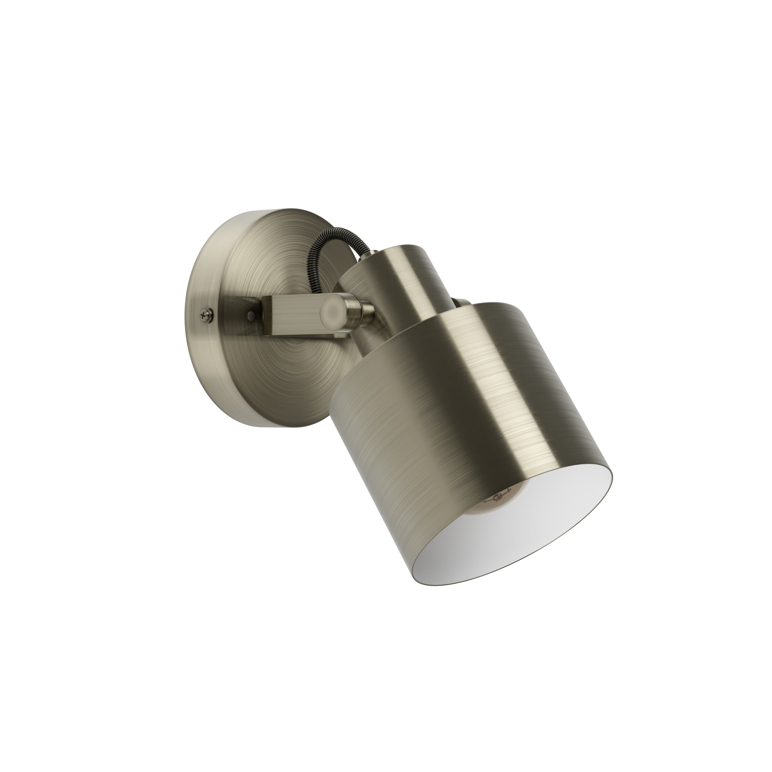 EGLO spot Southery - e27 - 1 lichts - 18.5 cm - goud/crème