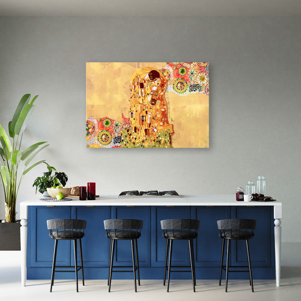 Feeby Obraz Gustav Klimt Spełnienie Kobieta Abstrakcja 60x40