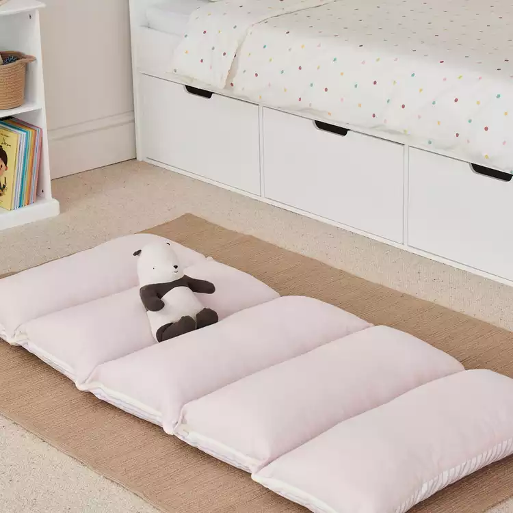 Great Little Trading Company Kids Single Bed Mattress - Pink