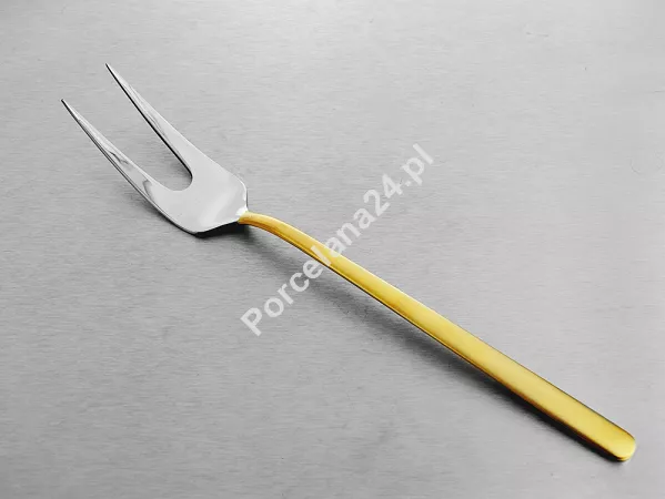 Komplet sztućców 65 cz. na 12 osób Hisar - Bahama Gold Satin (4.0/3.0mm) matowe złoto