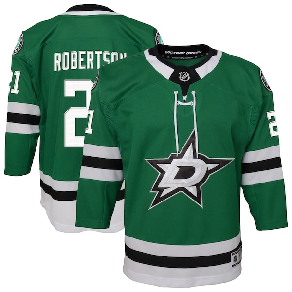 Jason Robertson Dallas Stars Youth Home Premier Player Jersey - Kelly Green