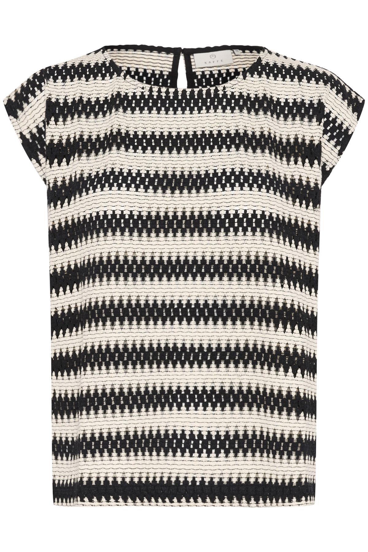 Kaffe KAmolin Crew Neck Short Sleeve Blouse