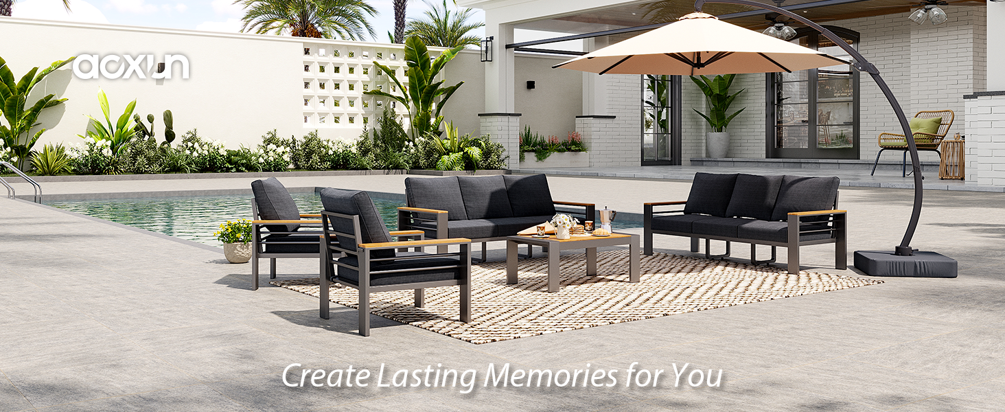 aluminum patio furniture sets