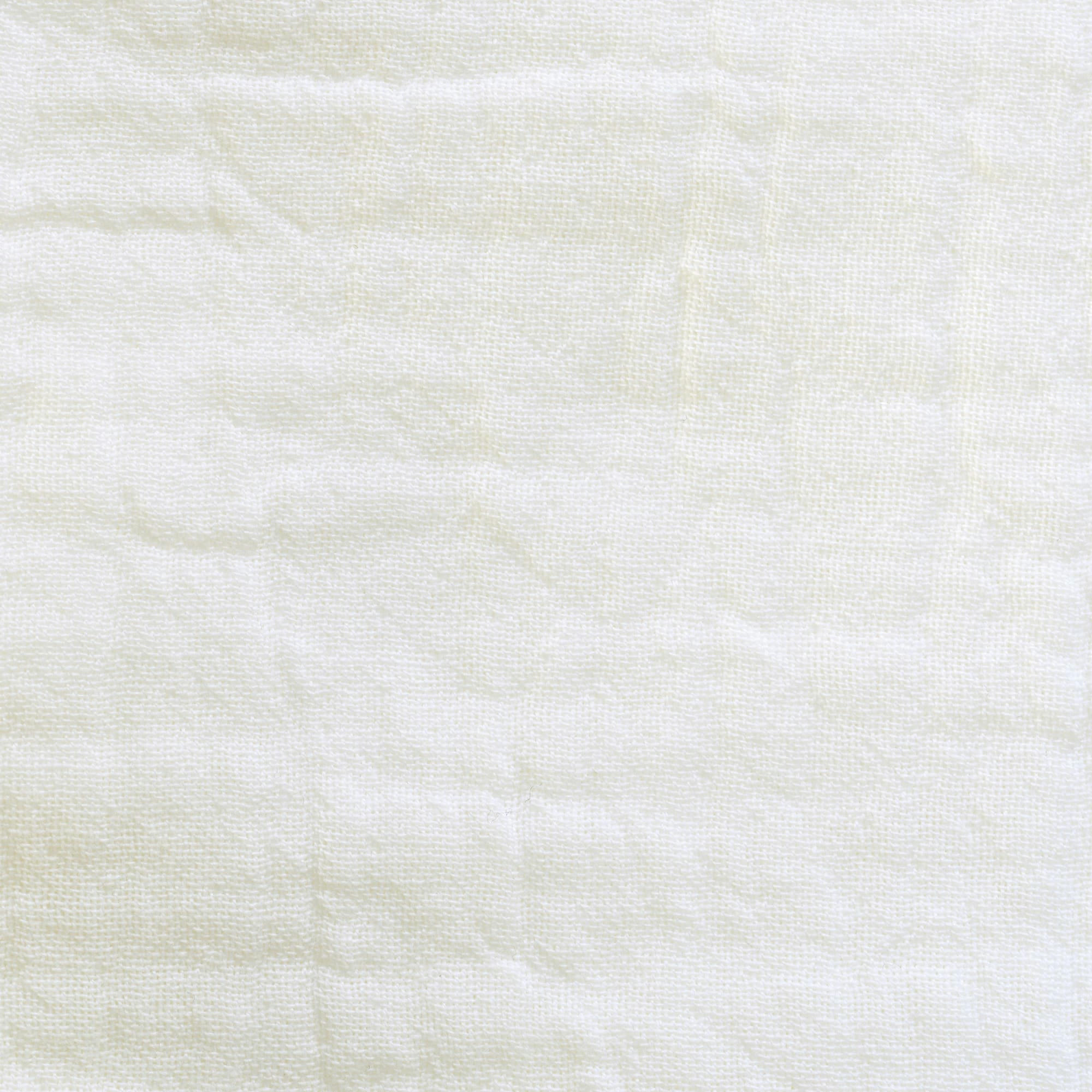 SAINT TROPEZ - Plaid en gaze de coton milk 180X220 CM