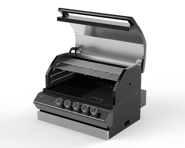 Ziegler & Brown Turbo Classic 5 Burner Build In BBQ (T Series) (Table-Top without Brackets)