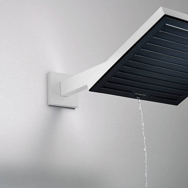 Bras de douche HANSGROHE E 39 cm Blanc mat