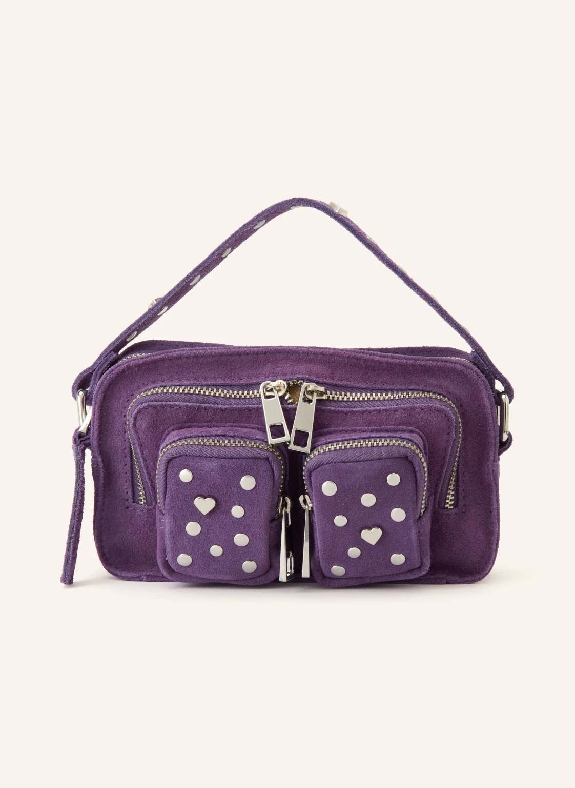 NÚNOO Handtasche HELENA mit Nieten