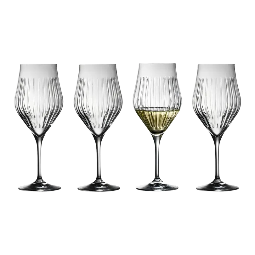 Weissweinglas 4er-Set Ane