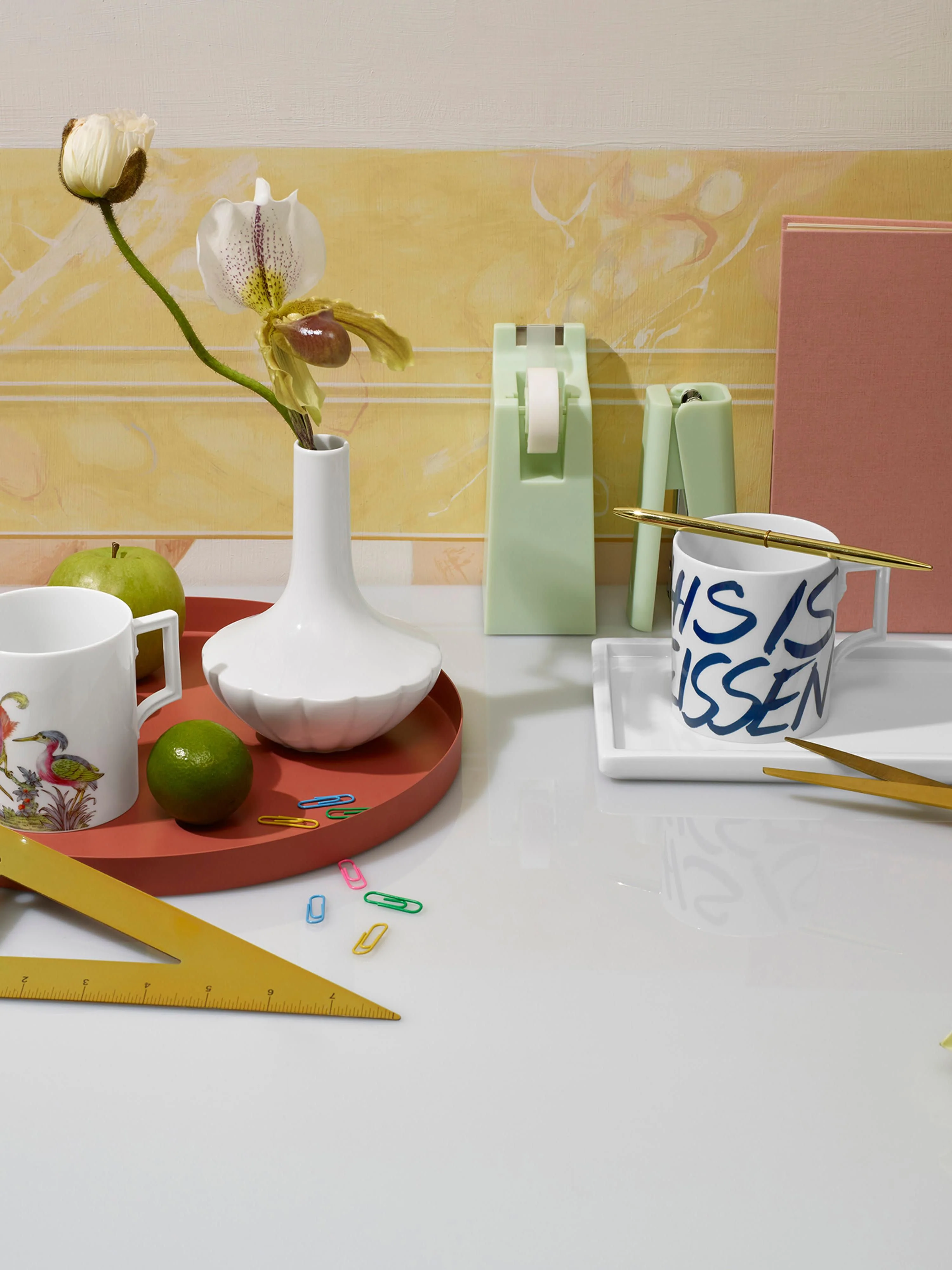 Handgefertigte Tasse This is Meissen aus Porzellan