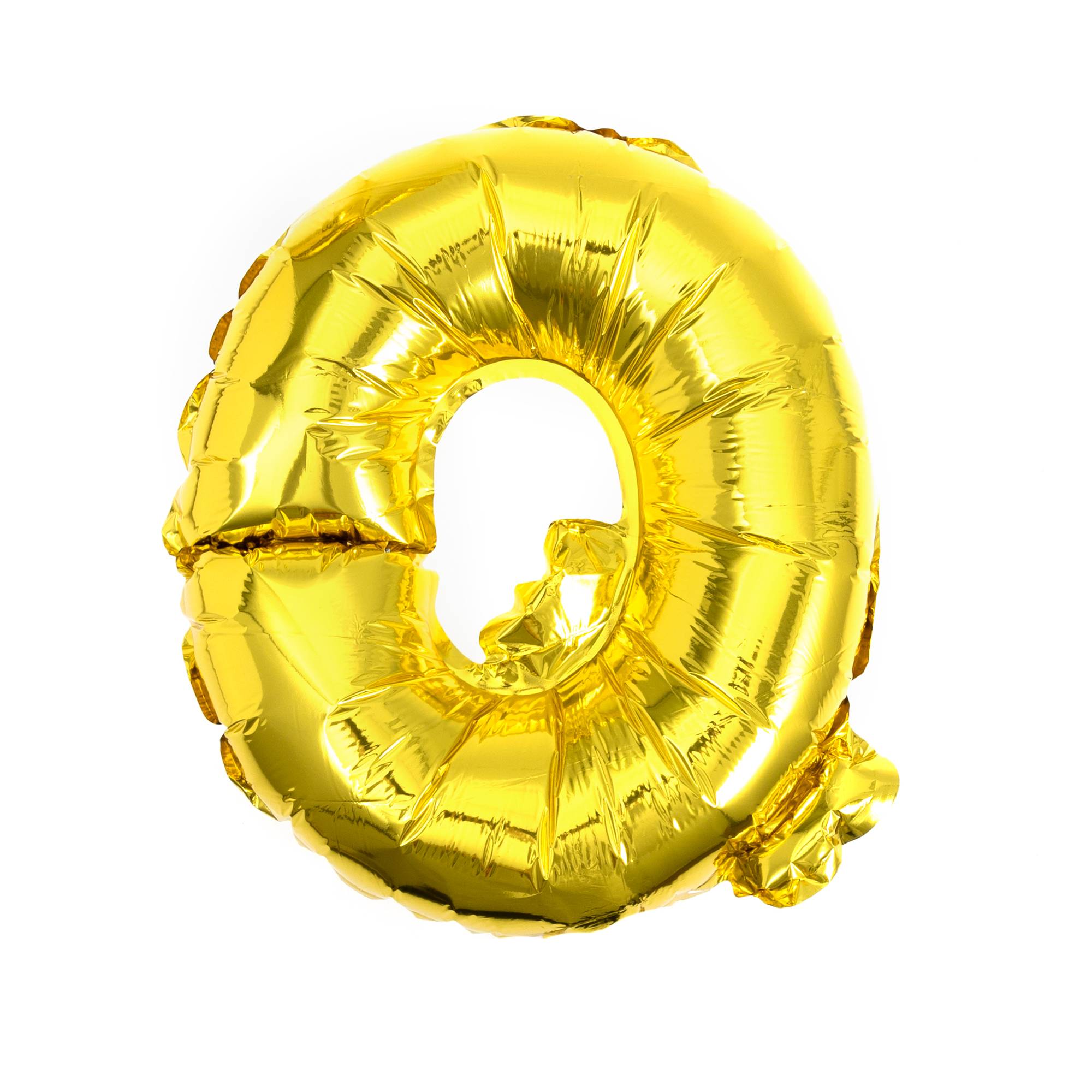 Gold Foil Letter Q Balloon