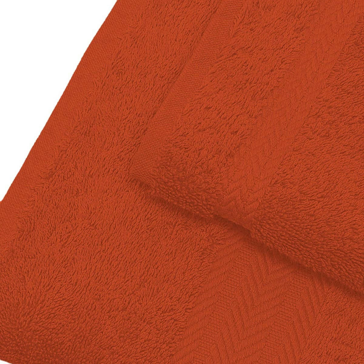 LUXURY - Maxi drap de bain 550gr/m²  corail 100x150 cm