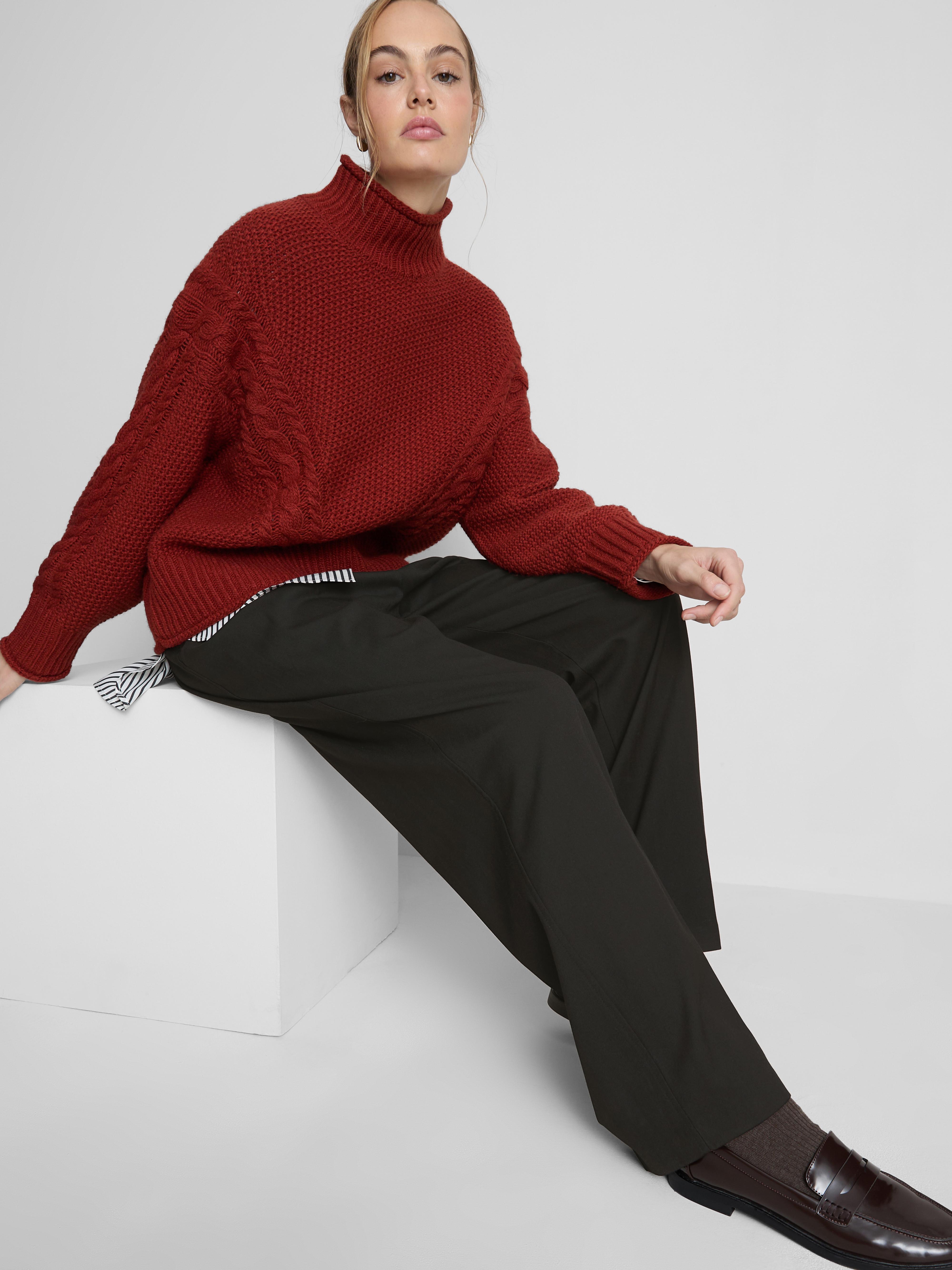 The Edit Relaxed Pleated Pants