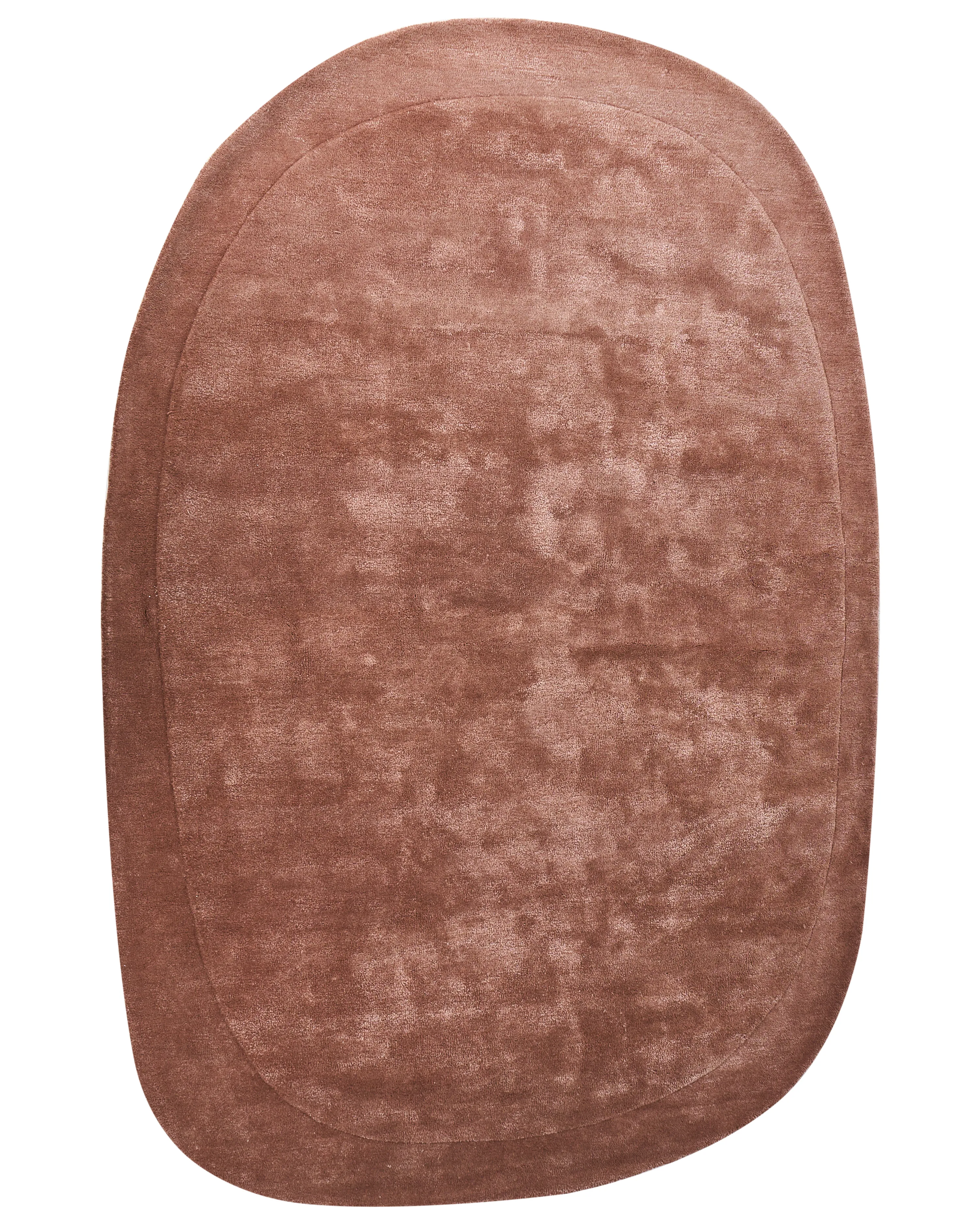 Rug MITHA Brown 200 x 300 cm Viscose