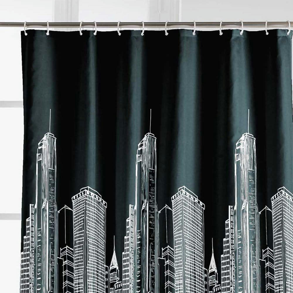 CENTRAL CITY - Rideau de douche 180x200cm
