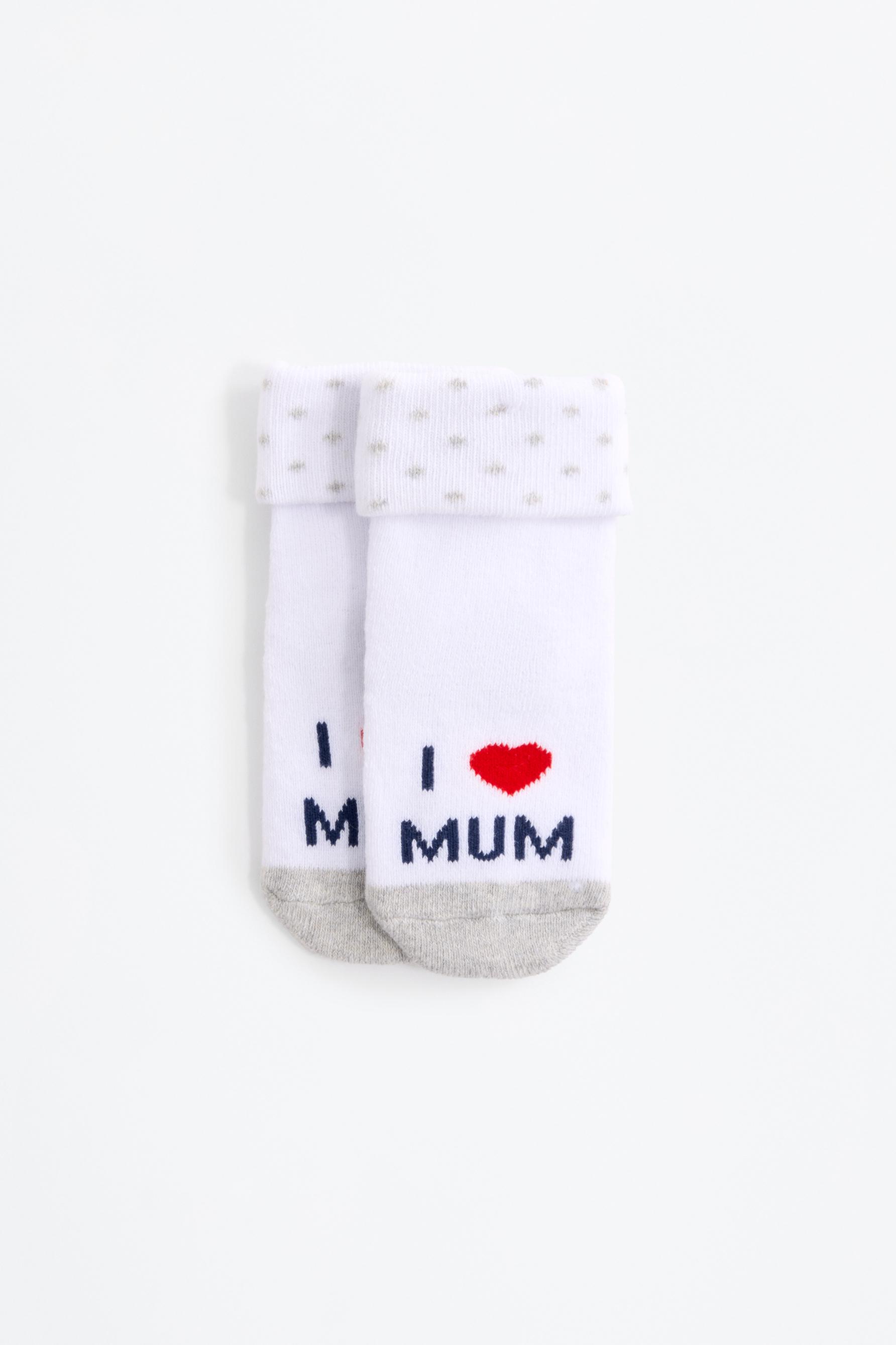 Calcetines antideslizante estampados (Pack 2)