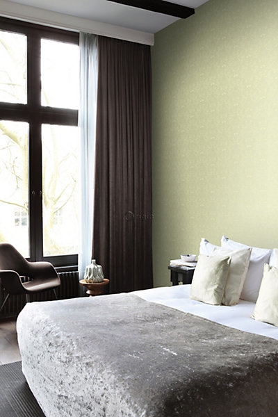 Origin Wallcoverings papier peint ornement vert 53 cm x 10.05 m