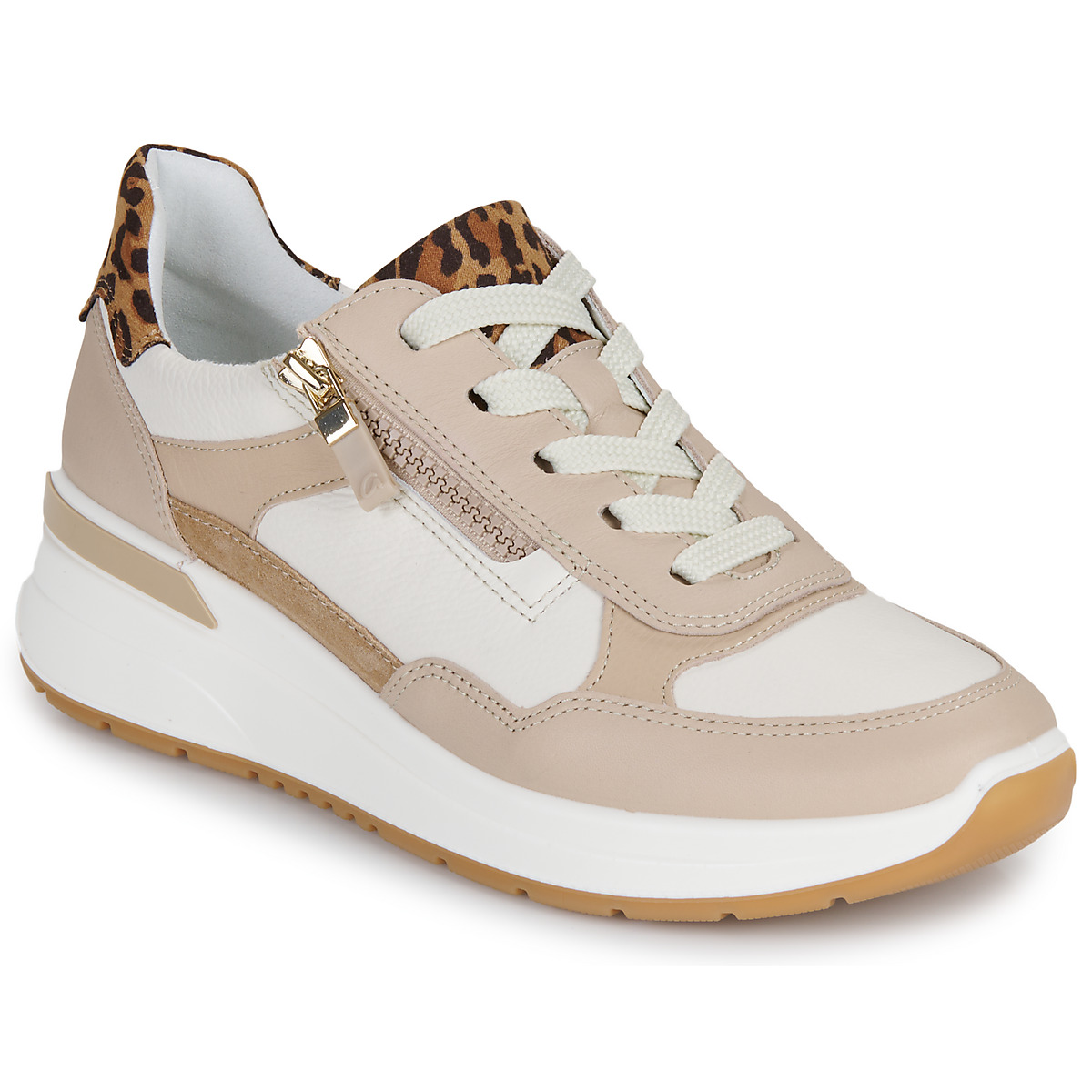 Ara - GARDA - White / Beige / Leopard