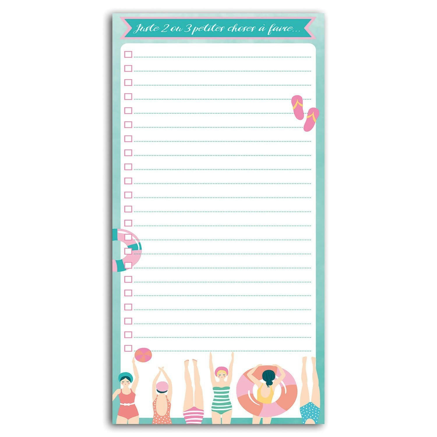 - Bloc-notes baigneuses