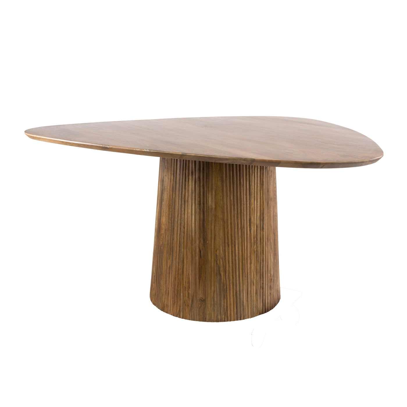 Giga Living Eettafel Wave Centro - Driehoekig Zand Hout - 150cm