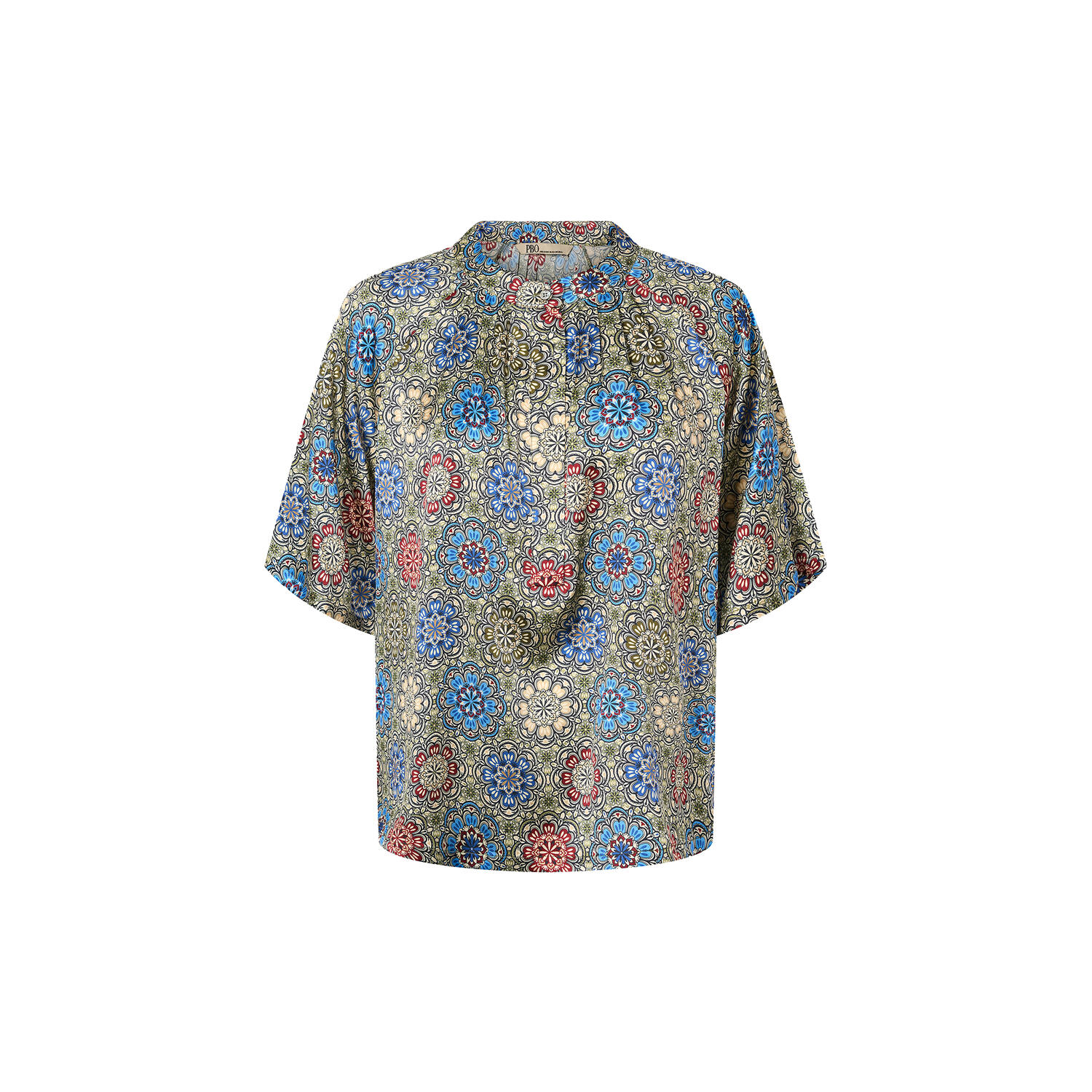 2009PBOOpala blouse, mosaic