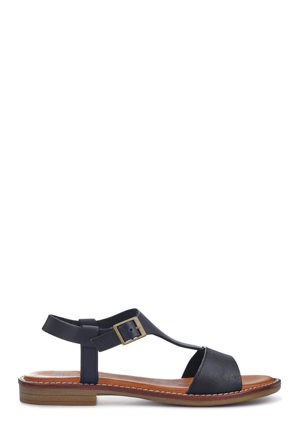Pavers All-Leather Buckled Sandals