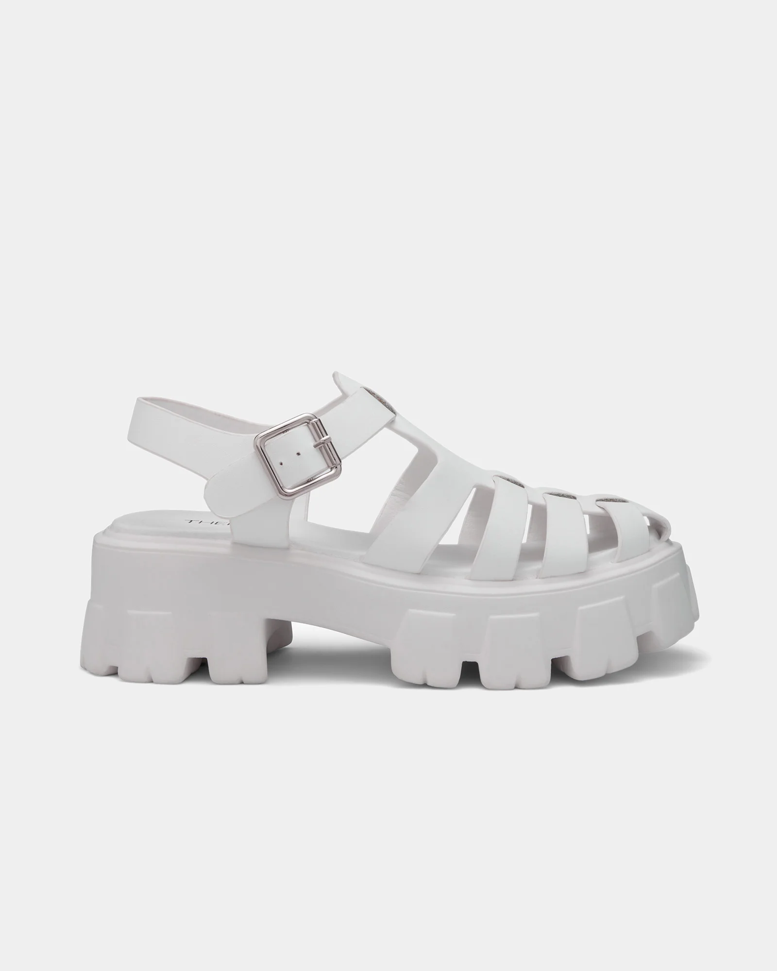 Womens Twist Platform Fisherman Sandals