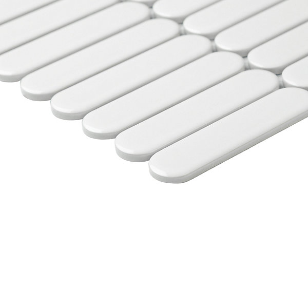 Mosaïque Kornati blanc 30 x 30 cm GoodHome