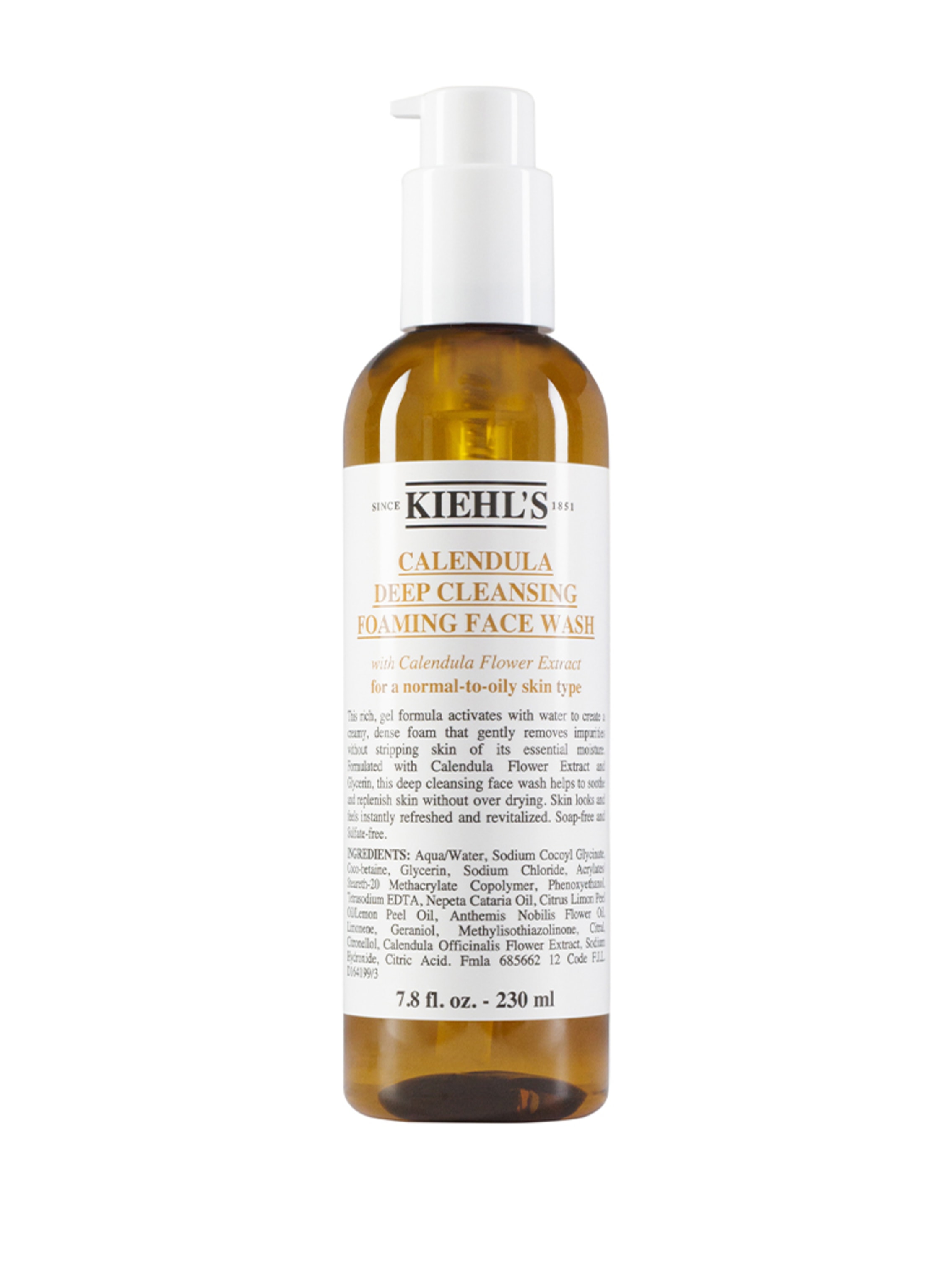 Kiehl's CALENDULA DEEP CLEANSING FOAMING FACE WASH