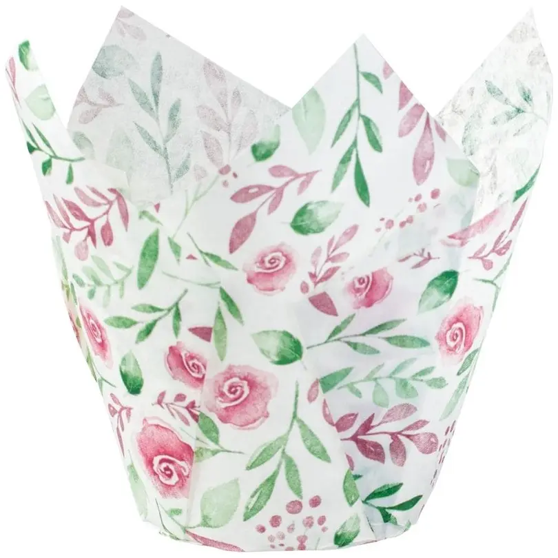 Backform 24er-Set Tulip Wraps Rose