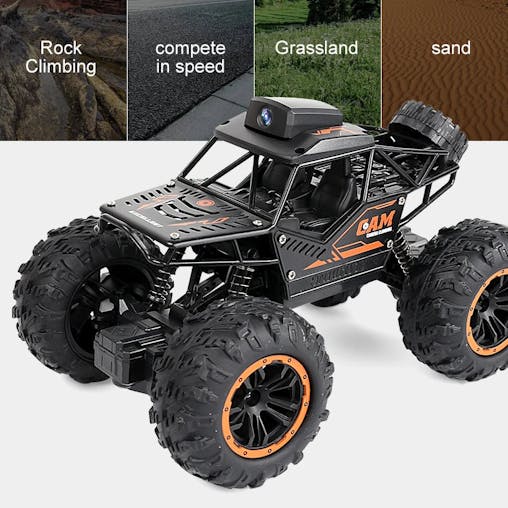 NNEOBA HD Camera FPV Remote Control SUV Stunt Car