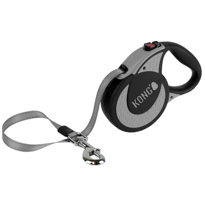 KONG Ultimate Retractable Leash - Grey