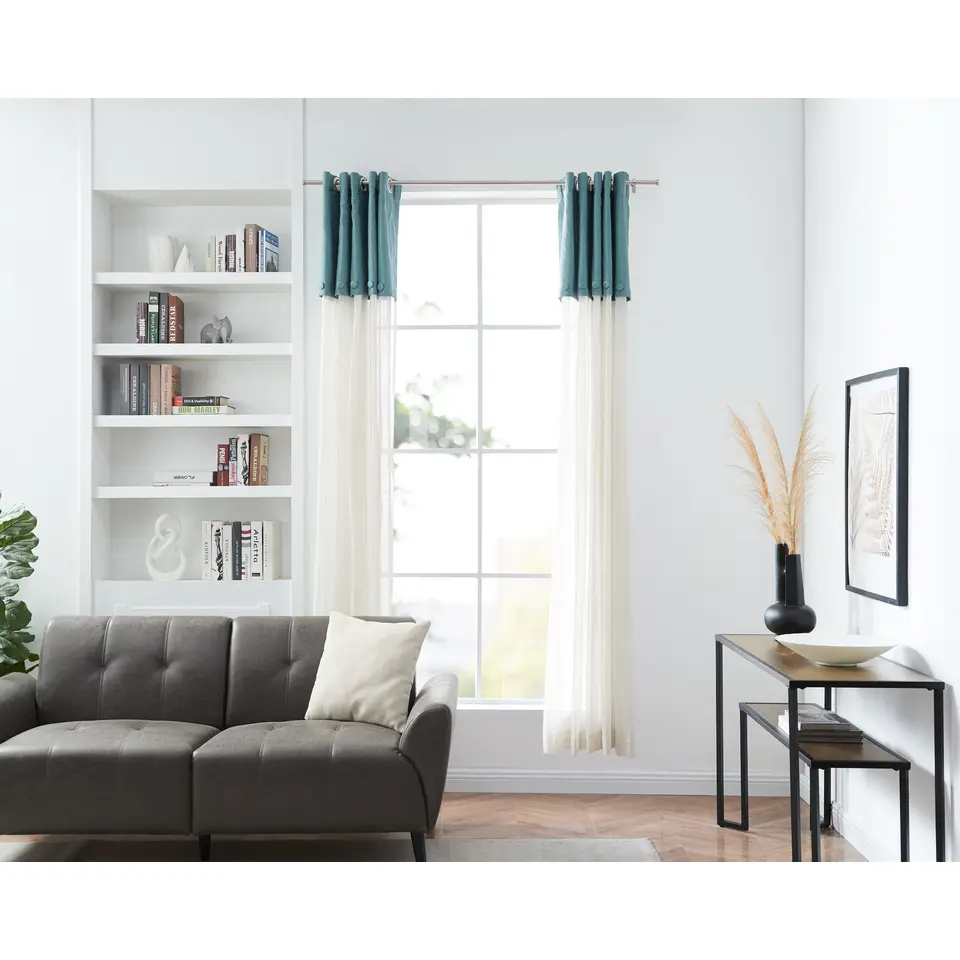 Uitschuifbare Gordijnroede - Aanpasbaar - Stang van 90-170 cm - Zilver